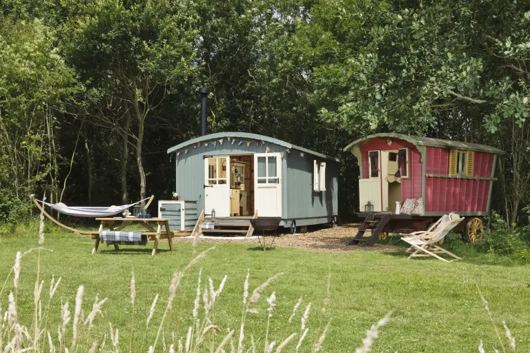 Family glamping in the uk