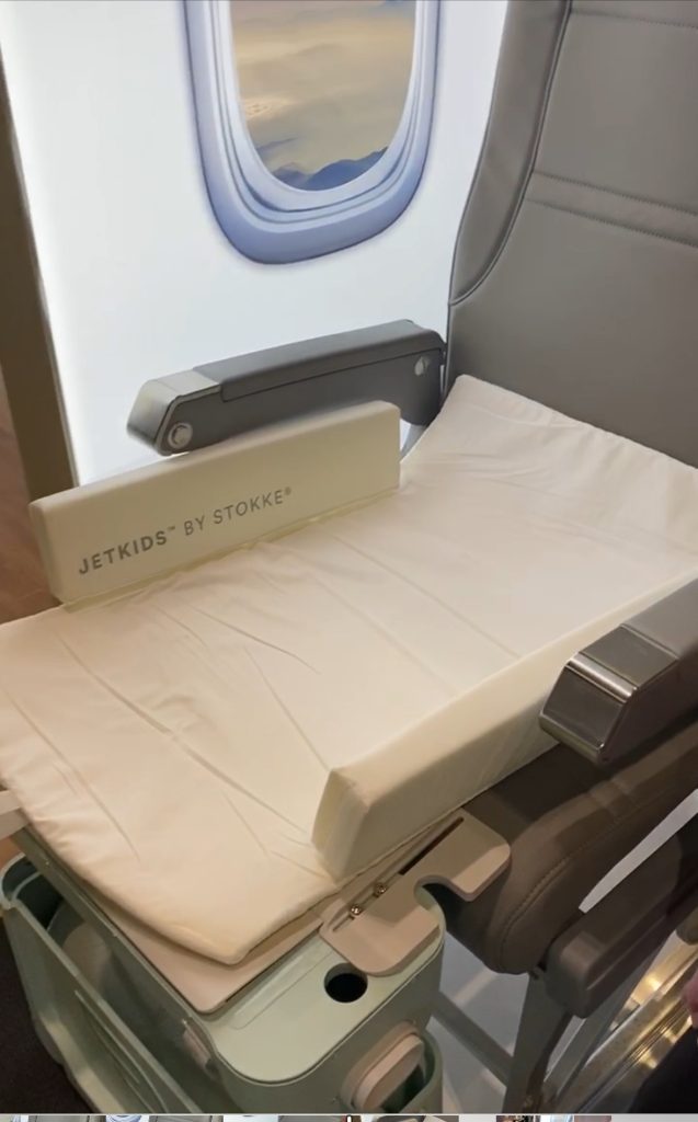 The mattress fully laid out on the Bedbox