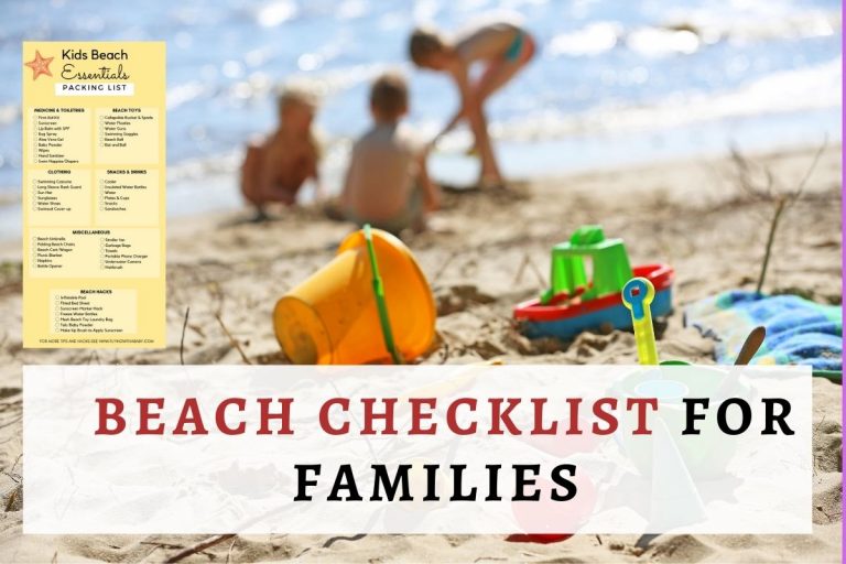Beach Checklist for Families